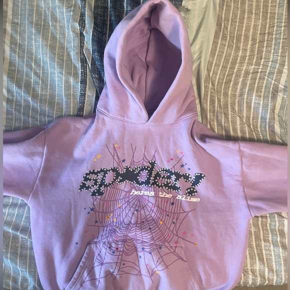 Spider Purple Açaí Hoodie - Picture 2 of 3
